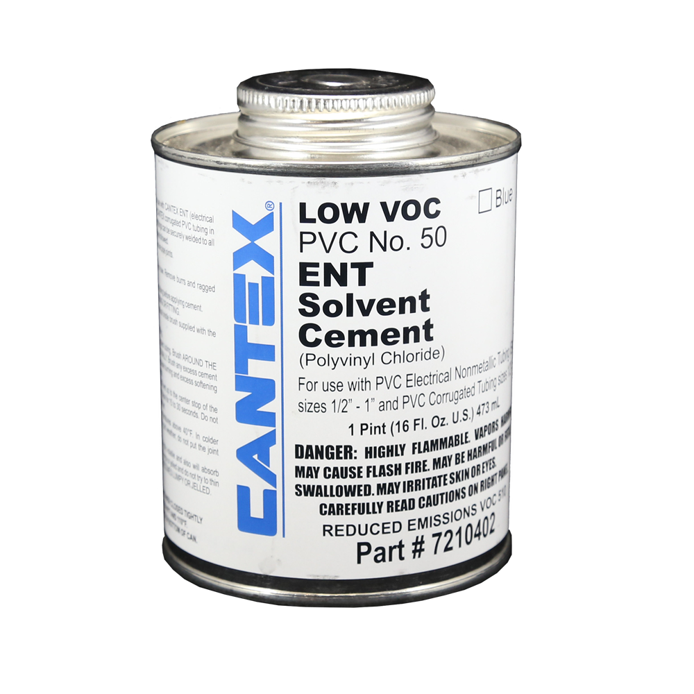 1 Pt. ENT Cement #50 - CANTEX PVC Pipe and Fittings