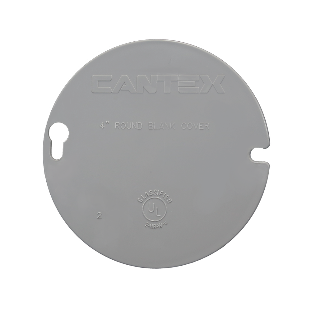 4 ROUND BLANK COVER