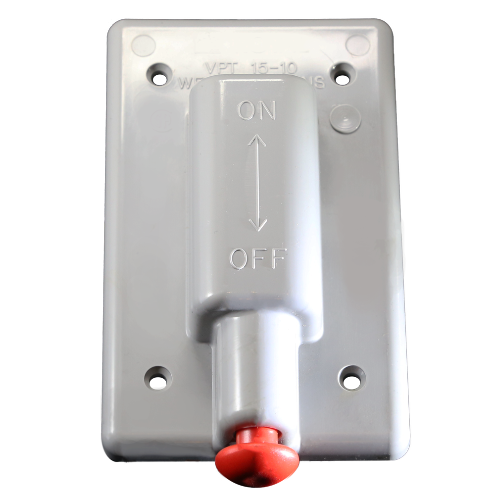1-Gang Weatherproof Plunger Switch Cover